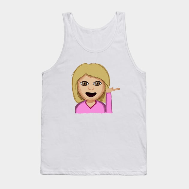 Whatsapp lady Tank Top by Namarqueza